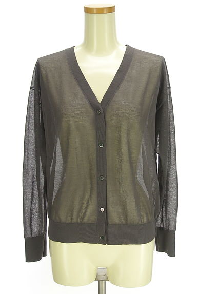 PLST（プラステ）の古着「シアーニットカーディガン（カーディガン・ボレロ）」大画像１へ