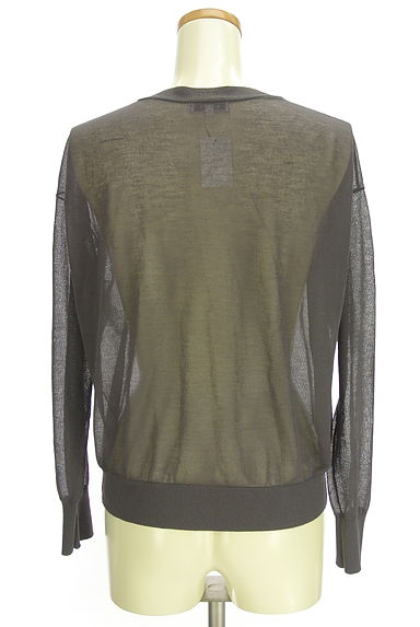 PLST（プラステ）の古着「シアーニットカーディガン（カーディガン・ボレロ）」大画像２へ