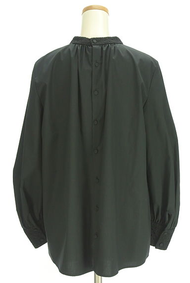 クリックで大画像表示 PLST(プラステ)の古着「レースバンドカラーフレアブラウス(カットソー・プルオーバー)」大画像2へ