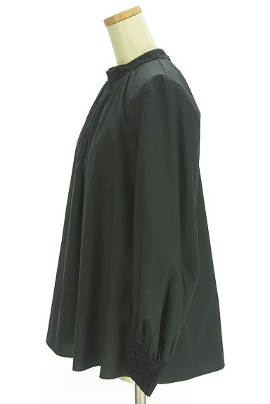 クリックで大画像表示 PLST(プラステ)の古着「レースバンドカラーフレアブラウス(カットソー・プルオーバー)」大画像3へ