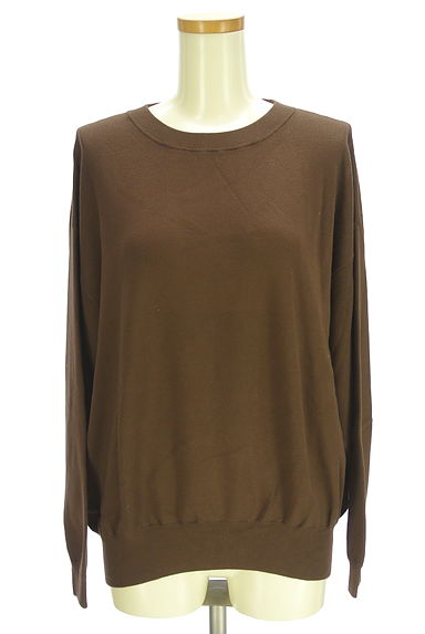 PLST（プラステ）の古着「オーバーサイズクルーネックニット（ニット）」大画像１へ