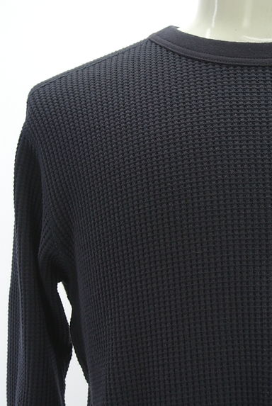 PLST（プラステ）の古着「ラウンドヘムワッフルカットソー（カットソー・プルオーバー）」大画像４へ