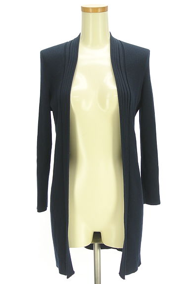 クリックで大画像表示 theory luxe(セオリーリュクス)の古着「ロングリブニットカーディガン(カーディガン・ボレロ)」大画像1へ