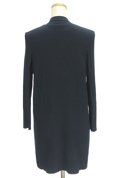 クリックで大画像表示 theory luxe(セオリーリュクス)の古着「ロングリブニットカーディガン(カーディガン・ボレロ)」大画像2へ