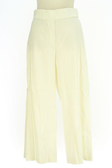 クリックで大画像表示 theory luxe(セオリーリュクス)の古着「アンクル丈リネン混ワイドパンツ(パンツ)」大画像1へ