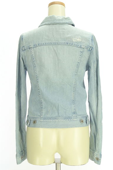クリックで大画像表示 AG jeans(エージー)の古着「ダメージ加工デニムジャケット(ジャケット)」大画像2へ