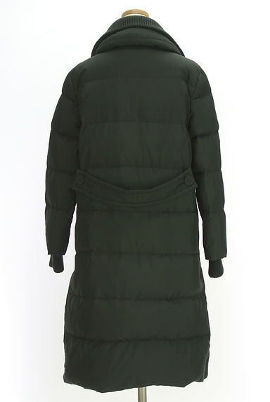 MAX&Co.（マックス＆コー）の古着「リブ襟ロングダウンコート（ダウンジャケット・ダウンコート）」大画像２へ