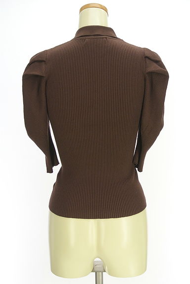 Snidel（スナイデル）の古着「パワーショルダーリブニット（ニット）」大画像２へ