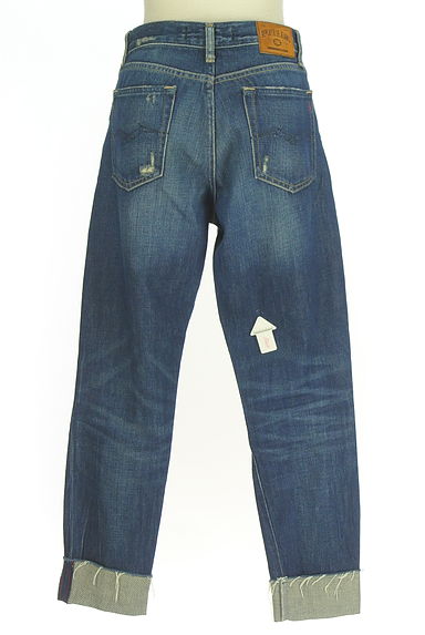 クリックで大画像表示 REPLAY(リプレイ)の古着「ロールアップストレートデニムパンツ(デニムパンツ)」大画像4へ