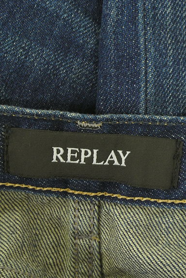 クリックで大画像表示 REPLAY(リプレイ)の古着「ロールアップストレートデニムパンツ(デニムパンツ)」大画像6へ