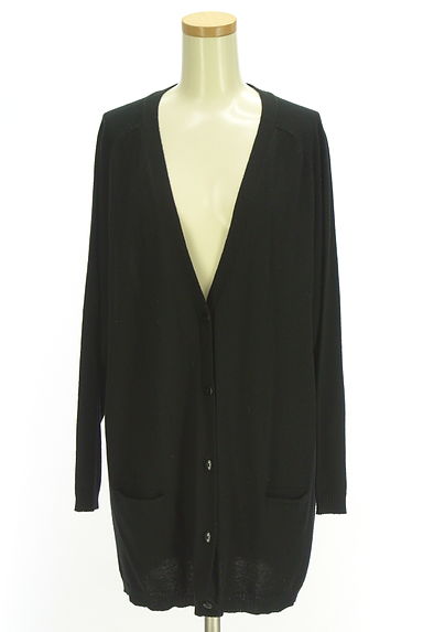 MAX&Co.（マックス＆コー）の古着「ミドル丈ニットカーディガン（カーディガン・ボレロ）」大画像１へ