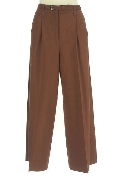 クリックで大画像表示 PLST(プラステ)の古着「ベルト付きハイウエストワイドパンツ(パンツ)」大画像1へ