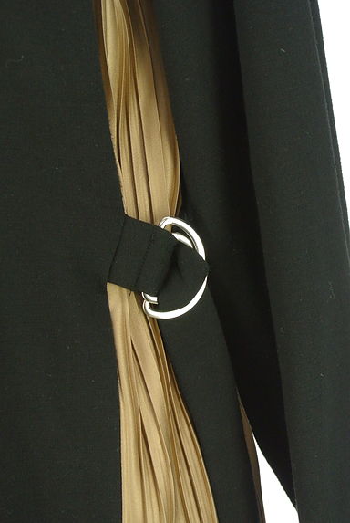 INTER PLANET（インタープラネット）の古着「サイドプリーツミモレワンピース（ワンピース・チュニック）」大画像４へ