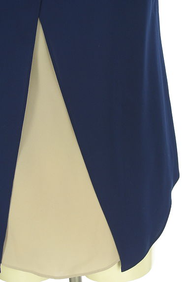 INTER PLANET（インタープラネット）の古着「バイカラーノースリブラウス（カットソー・プルオーバー）」大画像５へ