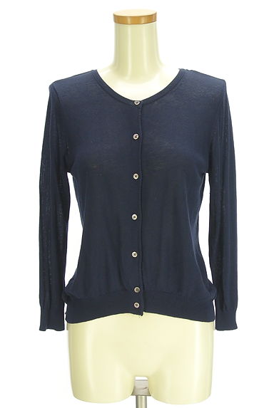 PLST（プラステ）の古着「シアーフリルニットカーディガン（カーディガン・ボレロ）」大画像１へ