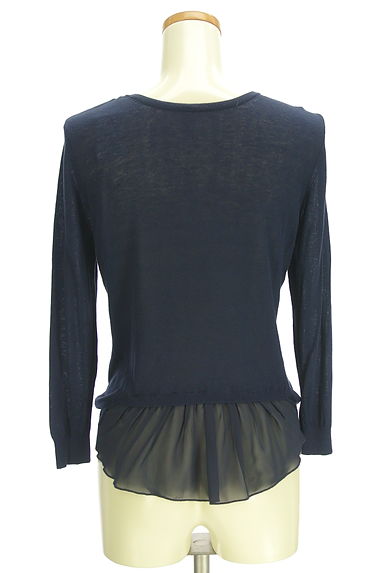 PLST（プラステ）の古着「シアーフリルニットカーディガン（カーディガン・ボレロ）」大画像２へ