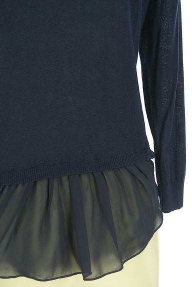 PLST（プラステ）の古着「シアーフリルニットカーディガン（カーディガン・ボレロ）」大画像５へ