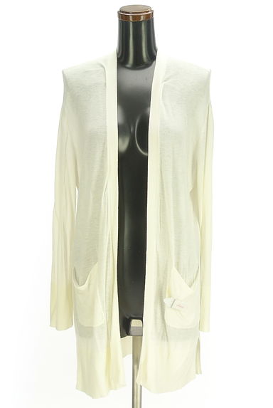 INTER PLANET（インタープラネット）の古着「フロントポケットニットカーディガン（カーディガン・ボレロ）」大画像４へ