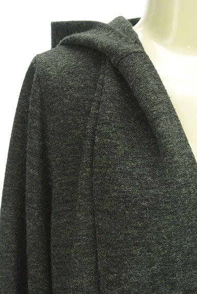 INTER PLANET（インタープラネット）の古着「フーディロングニットカーディガン（カーディガン・ボレロ）」大画像４へ