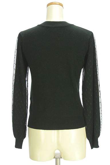 INTER PLANET（インタープラネット）の古着「ドットチュール袖ニット（ニット）」大画像２へ