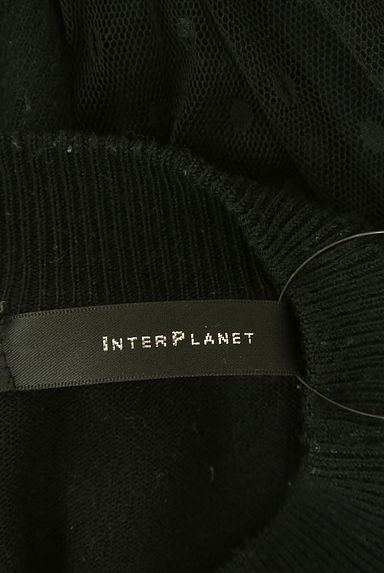 INTER PLANET（インタープラネット）の古着「ドットチュール袖ニット（ニット）」大画像６へ