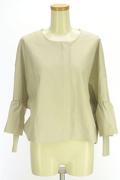 INTER PLANET（インタープラネット）の古着「ドルマンワイドエコレザージャケット（ブルゾン・スタジャン）」大画像１へ