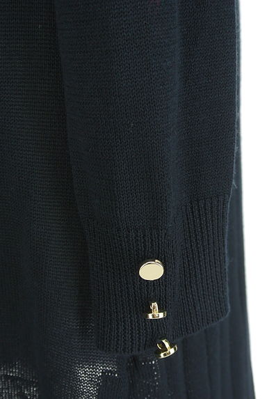 INTER PLANET（インタープラネット）の古着「バックリブロングニットカーディガン（カーディガン・ボレロ）」大画像４へ