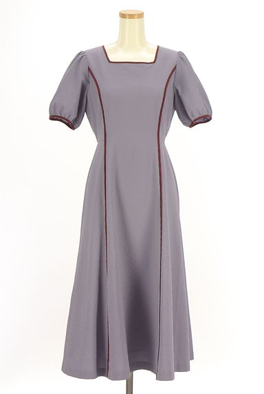 Rose Tiara（ローズティアラ）の古着「半そでギンガムチェック柄ワンピース（ワンピース・チュニック）」大画像１へ