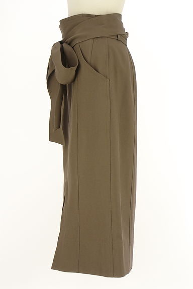 クリックで大画像表示 Apuweiser riche(アプワイザーリッシェ)の古着「フロントスリットペンシルスカート(ロングスカート・マキシスカート)」大画像3へ