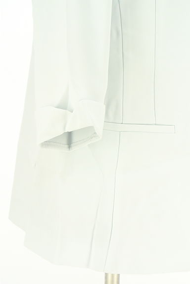 クリックで大画像表示 Apuweiser riche(アプワイザーリッシェ)の古着「8分袖ノーカラージャケット(ジャケット)」大画像4へ