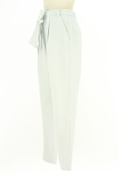 Apuweiser riche（アプワイザーリッシェ）の古着「リボンベルト付きテーパードパンツ（パンツ）」大画像３へ