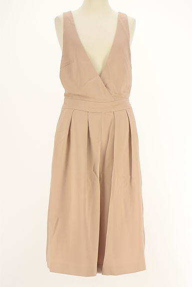 Apuweiser riche（アプワイザーリッシェ）の古着「ミモレ丈フレアサロペットパンツ（オーバーオール・サロペット）」大画像１へ