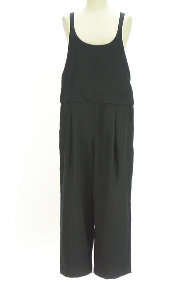 クリックで大画像表示 POU DOU DOU(プードゥドゥ)の古着「アンクル丈ワイドサロペットパンツ(オーバーオール・サロペット)」大画像1へ