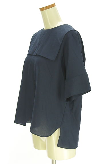 NATURAL BEAUTY BASIC（ナチュラルビューティベーシック）の古着「セーラー襟ブラウス（カットソー・プルオーバー）」大画像３へ