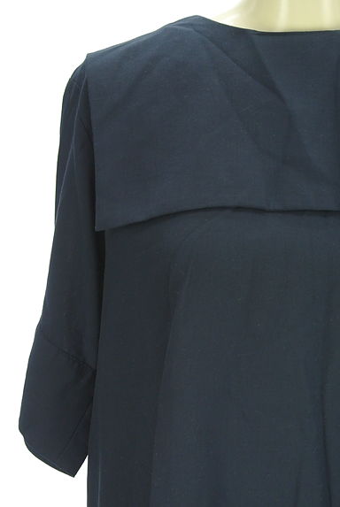 NATURAL BEAUTY BASIC（ナチュラルビューティベーシック）の古着「セーラー襟ブラウス（カットソー・プルオーバー）」大画像４へ