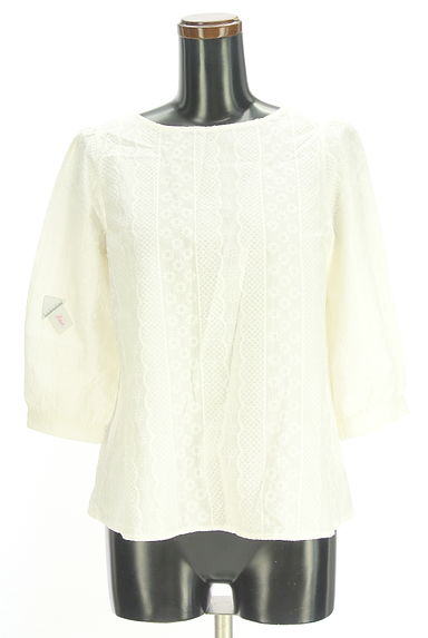 Te chichi（テチチ）の古着「8分袖総刺繍ブラウス（カットソー・プルオーバー）」大画像４へ