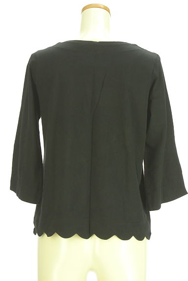 POU DOU DOU（プードゥドゥ）の古着「七分袖スカラップカットソー（カットソー・プルオーバー）」大画像２へ