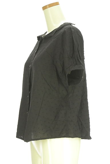 POU DOU DOU（プードゥドゥ）の古着「パフスリドットドビーブラウス（ブラウス）」大画像３へ