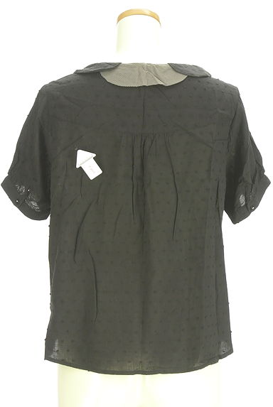 POU DOU DOU（プードゥドゥ）の古着「パフスリドットドビーブラウス（ブラウス）」大画像４へ