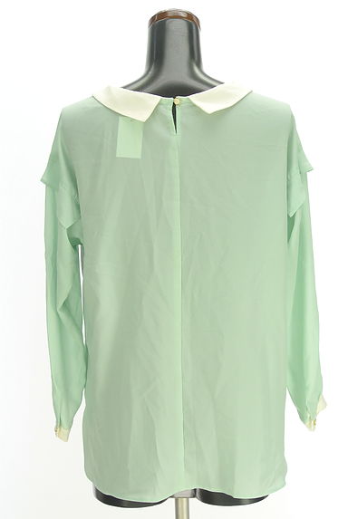 POU DOU DOU（プードゥドゥ）の古着「プリントシアーブラウス（カットソー・プルオーバー）」大画像２へ