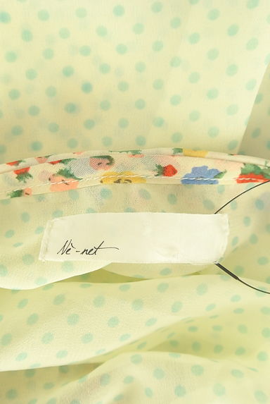 クリックで大画像表示 Ne-net(ネネット)の古着「小花柄×ドットシアーブラウス(ブラウス)」大画像6へ