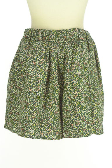 earth music&ecology（アースミュージック＆エコロジー）の古着「小花柄ギャザーショートパンツ（ショートパンツ・ハーフパンツ）」大画像２へ