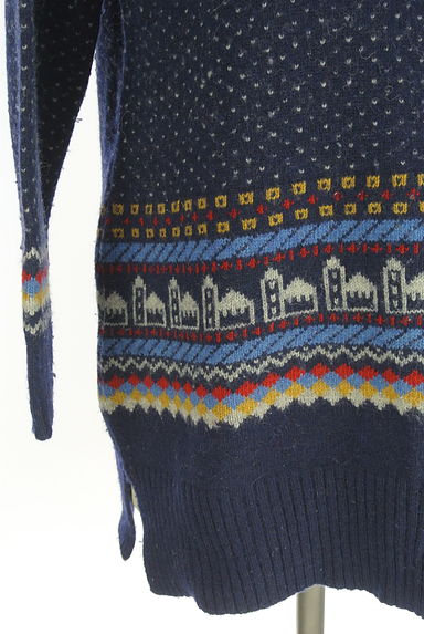 POU DOU DOU（プードゥドゥ）の古着「ミドル丈ドットニット（ニット）」大画像５へ