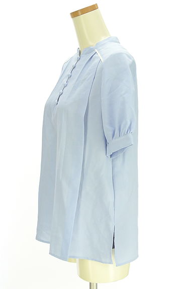 UNITED TOKYO（ユナイテッドトウキョウ）の古着「パフスリーブバンドカラーブラウス（カットソー・プルオーバー）」大画像３へ