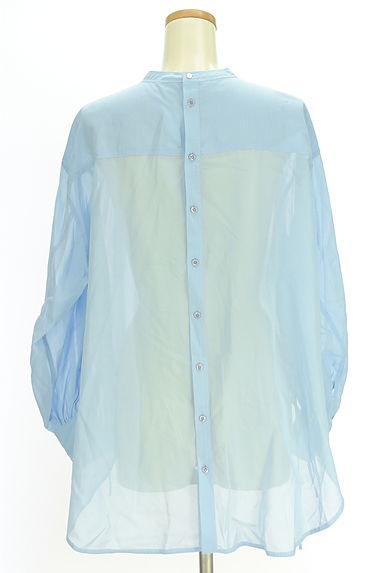 クリックで大画像表示 SHIPS(シップス)の古着「SHIPS 0 x ones ピンタックシアーブラウス(カットソー・プルオーバー)」大画像2へ