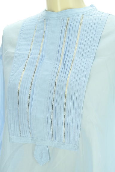 クリックで大画像表示 SHIPS(シップス)の古着「SHIPS 0 x ones ピンタックシアーブラウス(カットソー・プルオーバー)」大画像4へ