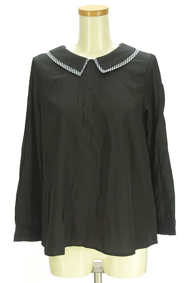 POU DOU DOU（プードゥドゥ）の古着「前後2WAYダブル襟ブラウス（カットソー・プルオーバー）」大画像１へ