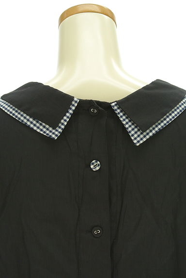 POU DOU DOU（プードゥドゥ）の古着「前後2WAYダブル襟ブラウス（カットソー・プルオーバー）」大画像５へ