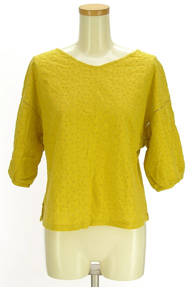 Te chichi（テチチ）の古着「Te chichi TERRASSE 6分袖レースブラウス（カットソー・プルオーバー）」大画像１へ