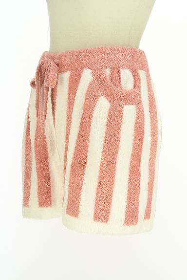 クリックで大画像表示 gelato pique(ジェラートピケ)の古着「もちふわストライプショートパンツ(ショートパンツ・ハーフパンツ)」大画像3へ